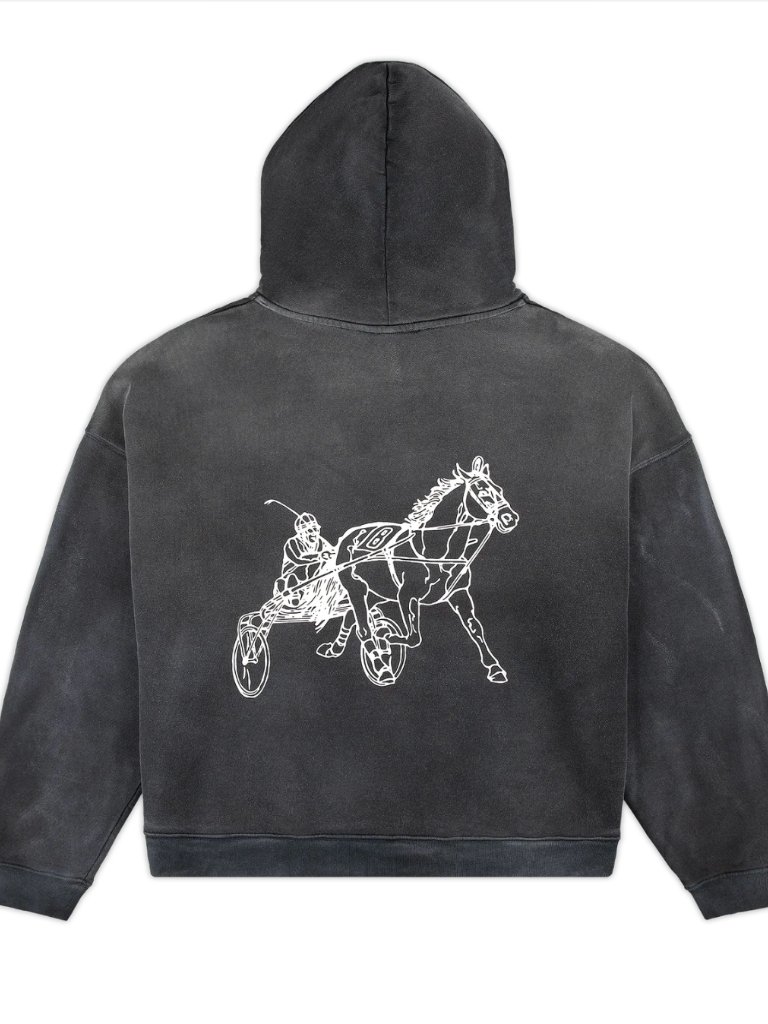 Siegelman Stable Racing Stable Hoodie, Black, Size S — image 2 of 6
